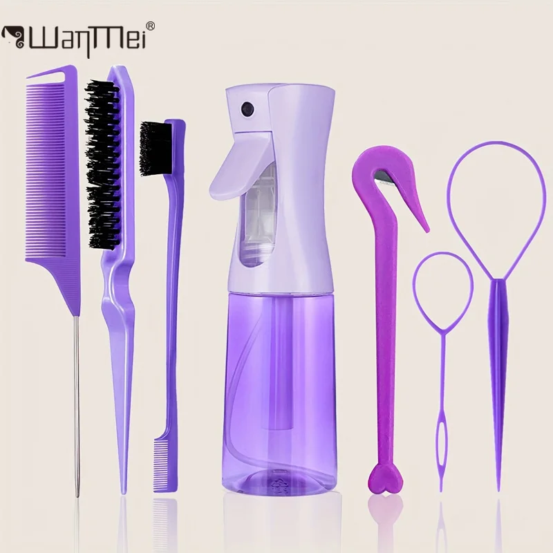 Hair Care Kit - 7개/세트 전문 미용 도구 세트에는 헤어