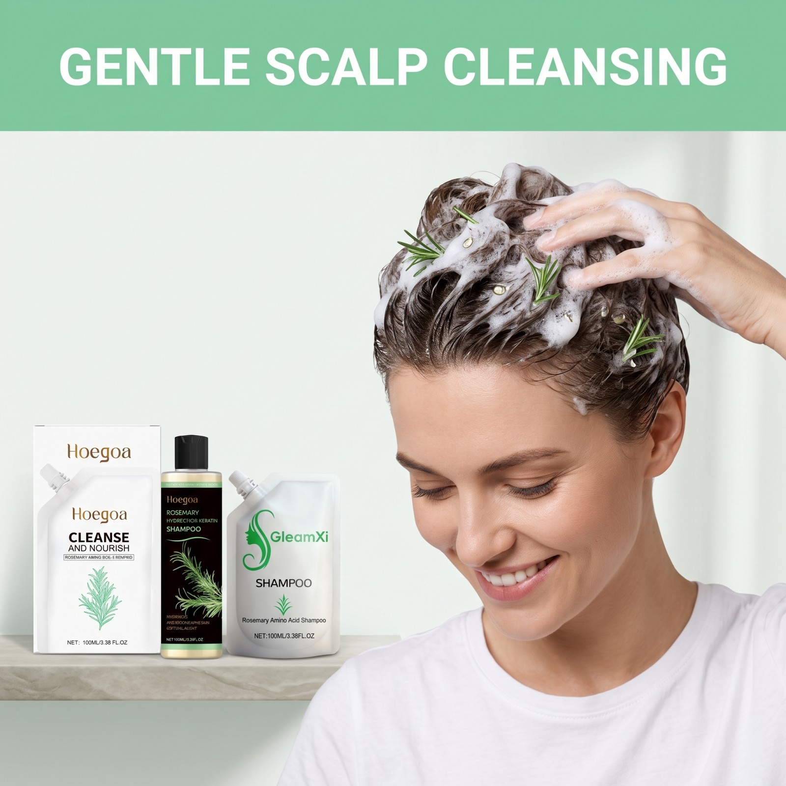 로즈마리 샴푸 탈모방지 샴푸 딥 스캘프 클렌징 & 모이 - Hair Care Routine 리뷰 및 가격