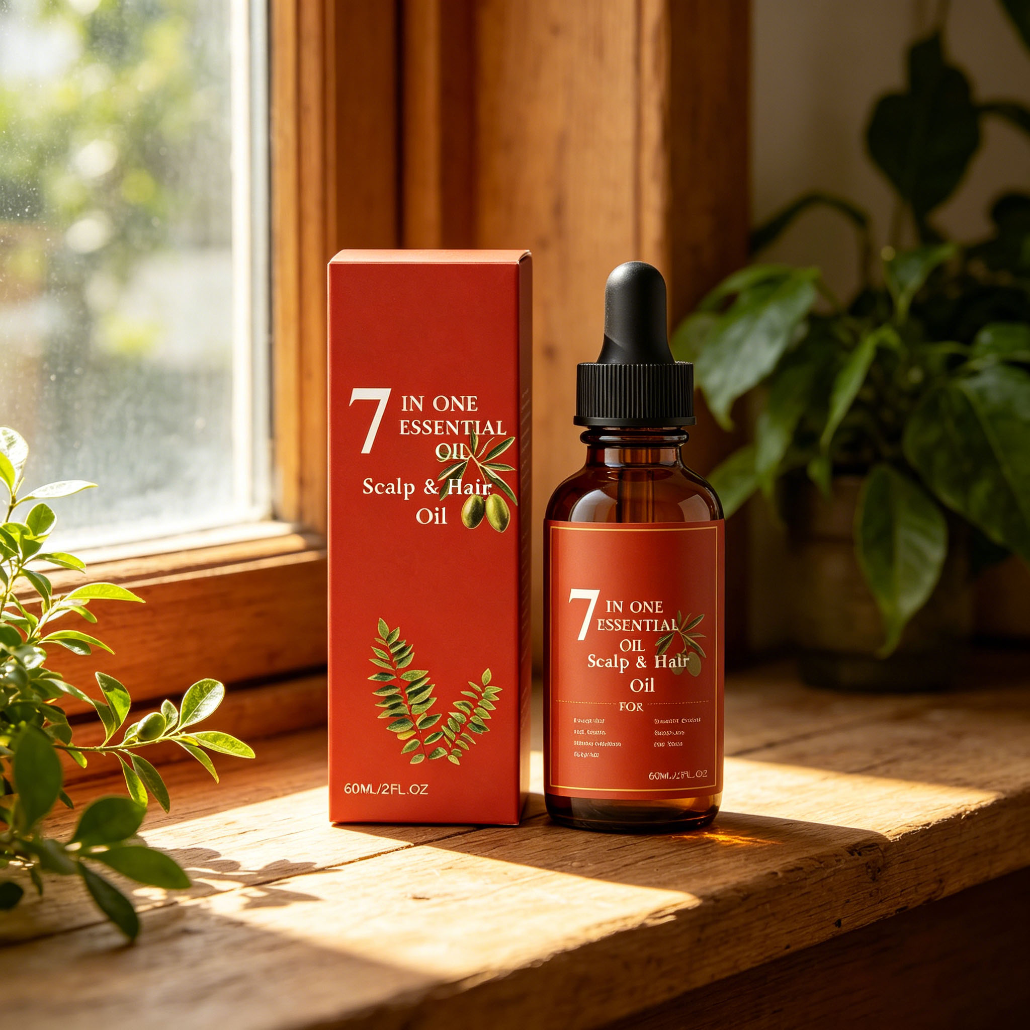 헤어 케어 에센셜 오일 건조하고 거친 모발 개선, 두피 - Hair Care Nature 리뷰 및 가격