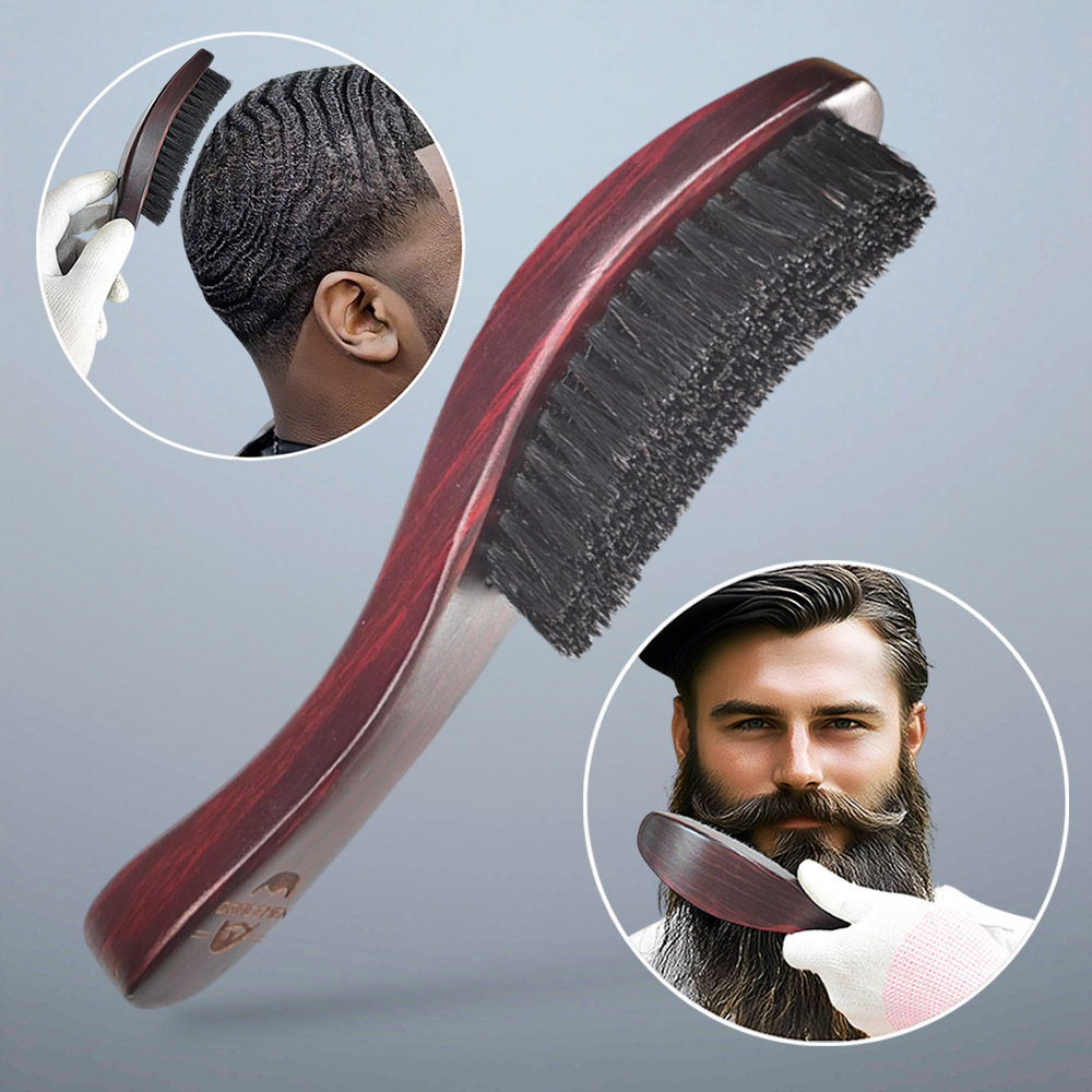 그레이스맨 360 웨이브 브러쉬 곡선형 나무 손잡이 헤 - Hair Care For Men 리뷰 및 가격