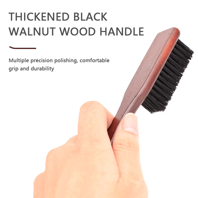 이발사 전문 나무 손잡이 멧돼지 강모 청소 브러시, 부 - Hair Care For Men 리뷰 및 가격