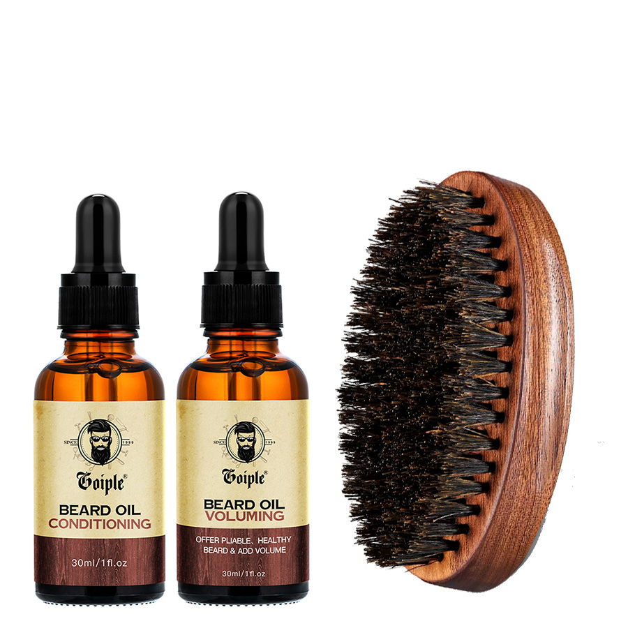 3pcs 남성 천연 수염 케어 오일 모이스춰 라이징 스 - Hair Care For Men 리뷰 및 가격